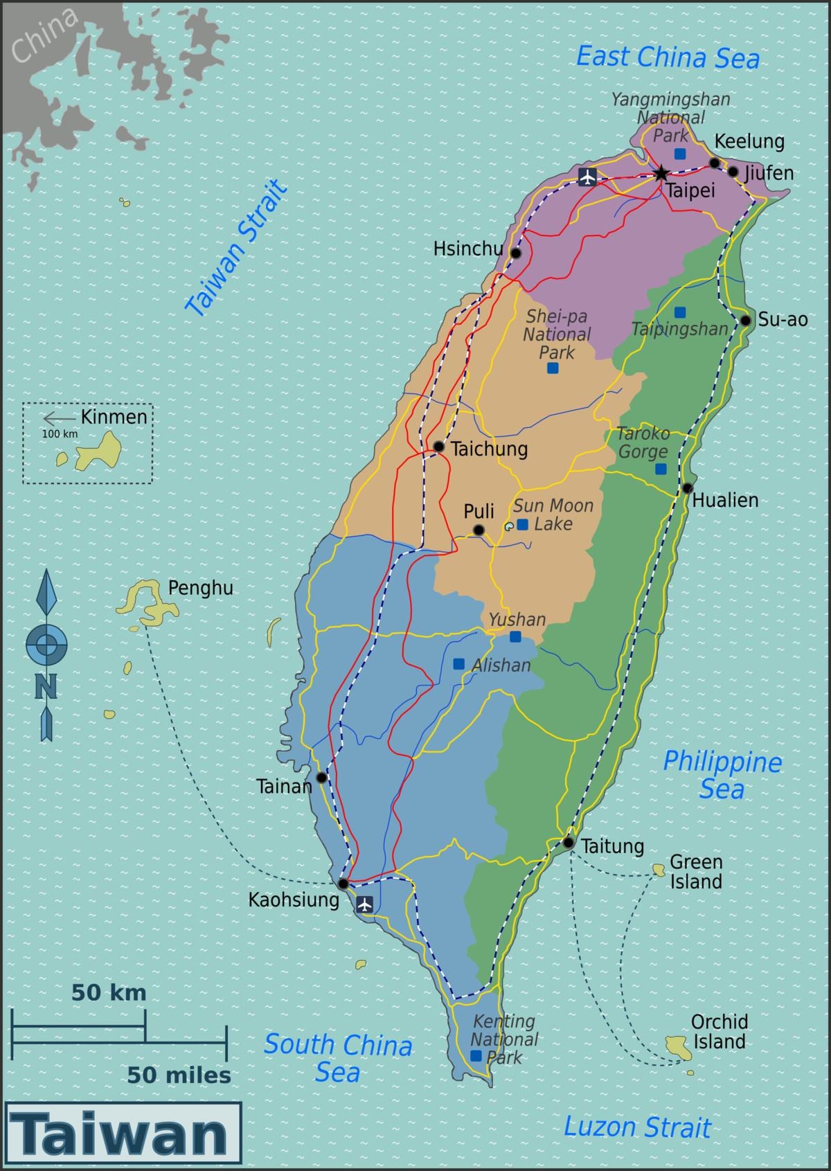 ताइपे ताइवान नक्शा स्थान