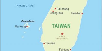 ताइवान ताओयुवान अंतरराष्ट्रीय हवाई अड्डे का नक्शा